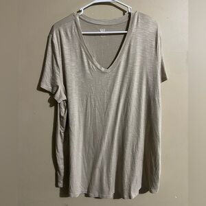 GAP Luxe Tee in Beige